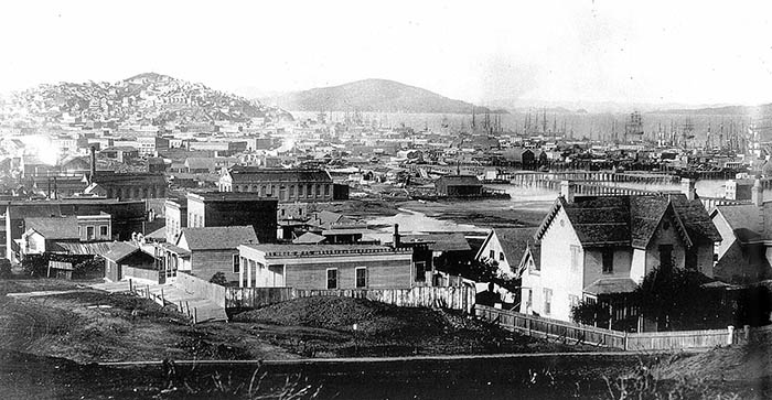 San Fransisco az 1850-es évek végén