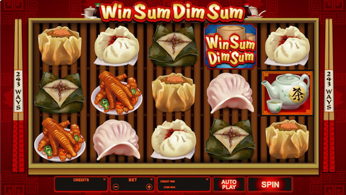Win Sum Dim Sum nyerőgép jellemzők